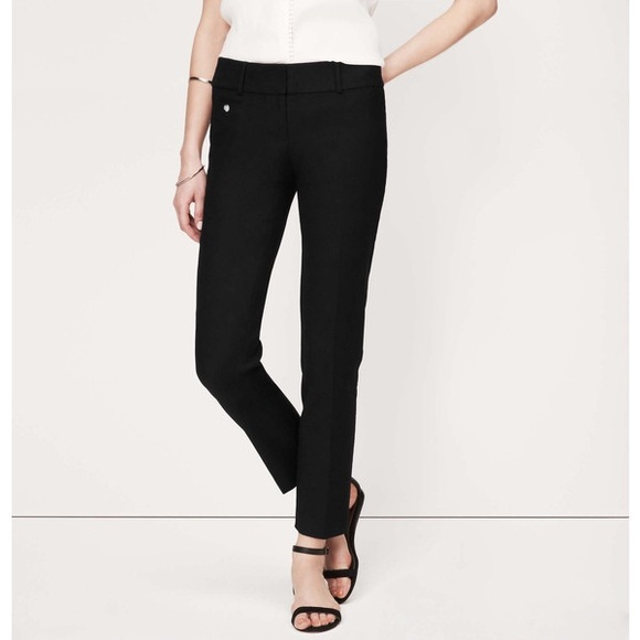 loft straight leg pants